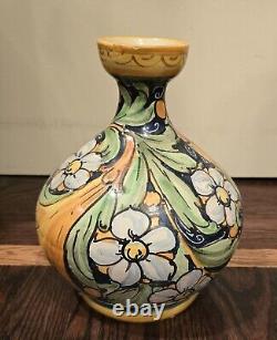 Vase MAJOLICA Multi Color Italian Vase