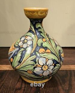 Vase MAJOLICA Multi Color Italian Vase