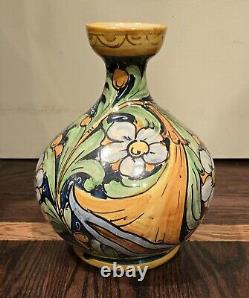 Vase MAJOLICA Multi Color Italian Vase