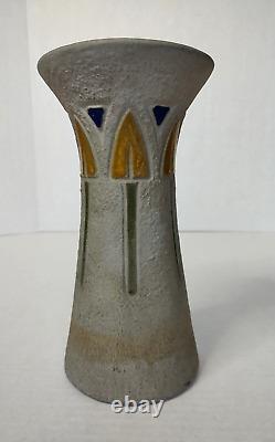 Vintage 10 Roseville Pottery Arts & Crafts Mostique Arrow Vase 164 Ceramic