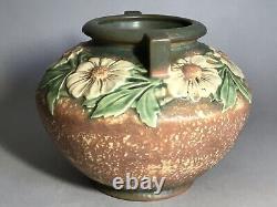 Vintage 1928 Arts & Crafts ROSEVILLE Art Pottery Vase DAHLROSE 364-6 Exc Cond
