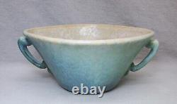 Vintage 1930's Roseville Arts & Crafts Earlam #217 Square Top Bowl with Handles