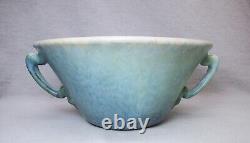 Vintage 1930's Roseville Arts & Crafts Earlam #217 Square Top Bowl with Handles