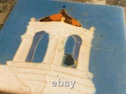 Vintage 1940s San Jose Mission Pottery Bell Tower Tile Arts and Crafts Texas