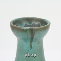 Vintage American Studio Arts & Crafts Art Pottery Vase Signed HTP or THP PT