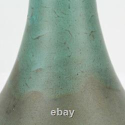 Vintage American Studio Arts & Crafts Art Pottery Vase Signed HTP or THP PT