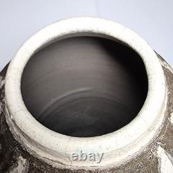 Vintage Collection of 4pcs Raku Fired Art Pottery Artisan Signed Various Sizes