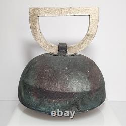 Vintage Collection of 4pcs Raku Fired Art Pottery Artisan Signed Various Sizes