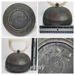 Vintage Collection of 4pcs Raku Fired Art Pottery Artisan Signed Various Sizes