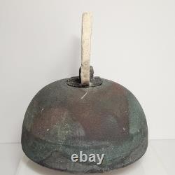 Vintage Collection of 4pcs Raku Fired Art Pottery Artisan Signed Various Sizes