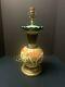 Vintage Gouda Pottery Holland Arts+ Crafts Table Lamp Mod Boho Hippie Groovy