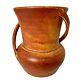 Vintage Geometric Stoneware Jug / Vase Circa 1940's Drip Glaze Numbered 299 6x5