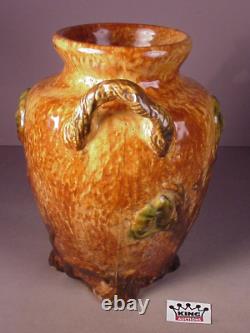 Vintage Houghton Art Deco Pottery Vase Dalton Ohio Arts & Crafts 10.5