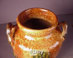 Vintage Houghton Art Deco Pottery Vase Dalton Ohio Arts & Crafts 10.5