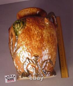 Vintage Houghton Art Deco Pottery Vase Dalton Ohio Arts & Crafts 10.5