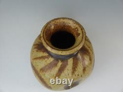 Vintage Large Signed Eric O'Leary Tariki Studio Art Pottery Modernist MCM Vase