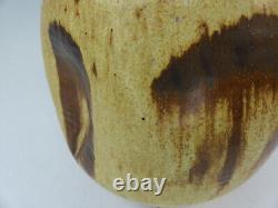 Vintage Large Signed Eric O'Leary Tariki Studio Art Pottery Modernist MCM Vase