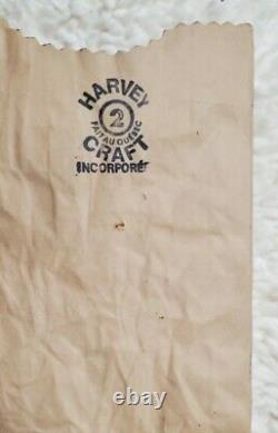 Vintage Michael Harvey Craft #2 Brown Paper Bag Canadian Pop Art Pottery Vase