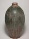 Vintage Mid Century Modern Studio Art Pottery Vase Drip Glaze Stoneware Lbo