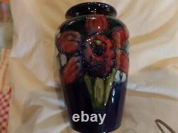 Vintage Moorcroft Pottery Exceptional Arts And Crafts Design Orchid Artist Sign