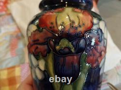 Vintage Moorcroft Pottery Exceptional Arts And Crafts Design Orchid Artist Sign