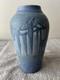 Vintage Newcomb College Pottery, Moon And Moss Vase, 7 1/4 Tall