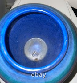 Vintage Polia Pillin Art Pottery Vase Dancing Figures 7.5 Tall