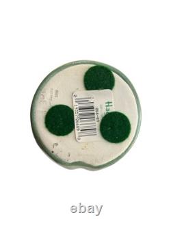 Vintage ROYAL HAEGER Arts Crafts Mission Revival Matte Green Petal Vase 7 TAGS