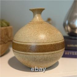 Vintage Robert Maxwell Pottery Craft USA MCM Round Vase