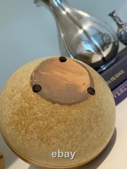 Vintage Robert Maxwell Pottery Craft USA MCM Round Vase