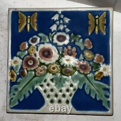 Vintage Rookwood Art Pottery Tile Trivet 1931 Arts & Crafts