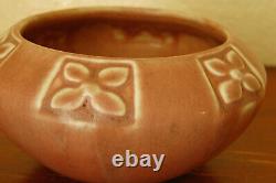 Vintage Rookwood Pottery Arts & Crafts Cabinet Bowl XXI 1921 #2131 Matte Mauve