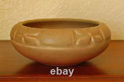 Vintage Rookwood Pottery Arts & Crafts Cabinet Bowl XXI 1921 #2132 Dusty Rose