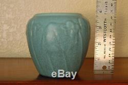 Vintage Rookwood Pottery Arts & Crafts Cabinet Vase XLVI 1946 #6432 Dusty Blue