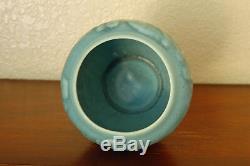 Vintage Rookwood Pottery Arts & Crafts Cabinet Vase XLVI 1946 #6432 Dusty Blue