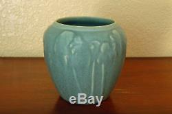 Vintage Rookwood Pottery Arts & Crafts Cabinet Vase XLVI 1946 #6432 Dusty Blue