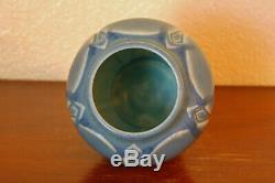 Vintage Rookwood Pottery Arts & Crafts Cabinet Vase XXIV 1924 #2089 Matte Blue