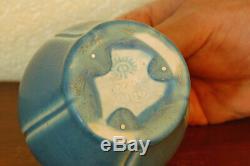 Vintage Rookwood Pottery Arts & Crafts Cabinet Vase XXIV 1924 #2089 Matte Blue