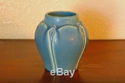 Vintage Rookwood Pottery Arts & Crafts Cabinet Vase XXIV 1924 #2089 Matte Blue