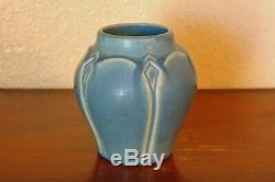 Vintage Rookwood Pottery Arts & Crafts Cabinet Vase XXIV 1924 #2089 Matte Blue