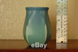 Vintage Rookwood Pottery Arts & Crafts Cabinet Vase XXV 1925 #2811 Matte Blue