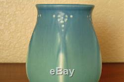 Vintage Rookwood Pottery Arts & Crafts Cabinet Vase XXV 1925 #2811 Matte Blue