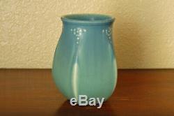 Vintage Rookwood Pottery Arts & Crafts Cabinet Vase XXV 1925 #2811 Matte Blue