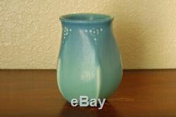 Vintage Rookwood Pottery Arts & Crafts Cabinet Vase XXV 1925 #2811 Matte Blue