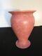 Vintage Roseville Carnelian Pottery Vase