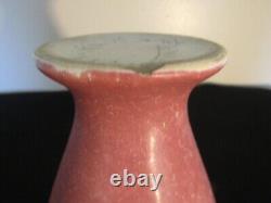 Vintage Roseville Carnelian Pottery Vase