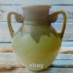 Vintage Roseville Carnelian Vase Arts & Crafts CottageCore 1926 Antique