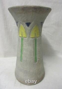 Vintage Roseville Pottery Arts And Crafts Mostique Vase 164-12
