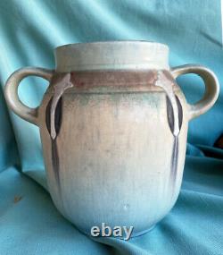 Vintage Roseville Pottery Monticello Vase Arts & Crafts 1931 Montacello Art 560