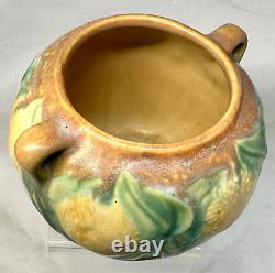 Vintage Roseville Pottery Sunflower Arts & Crafts Vase Ca1930